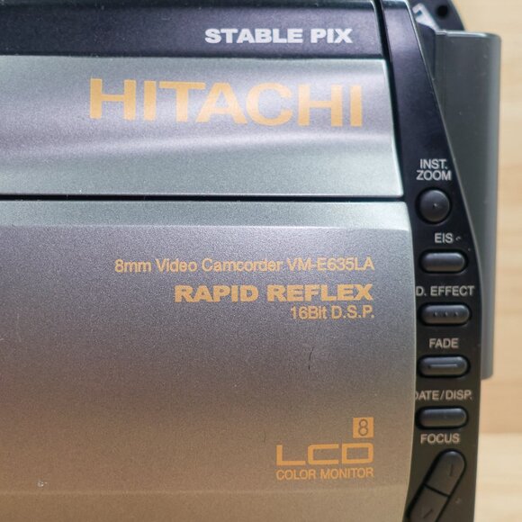 Hitachi VM-E635LA 8mm Video Camera Camcorder / Made in Japan / Tested - Picture 3 of 9